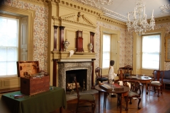 A view inside the house