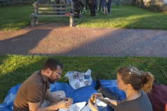 Picnic at sundown